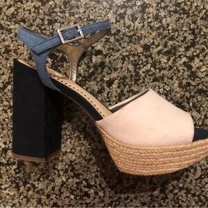 New! Circus By Sam Edelman Suede Nakita Platform. New Without Box